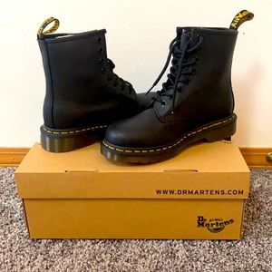 Dr. Martens 1460 Greece Leather Lace Up Boots